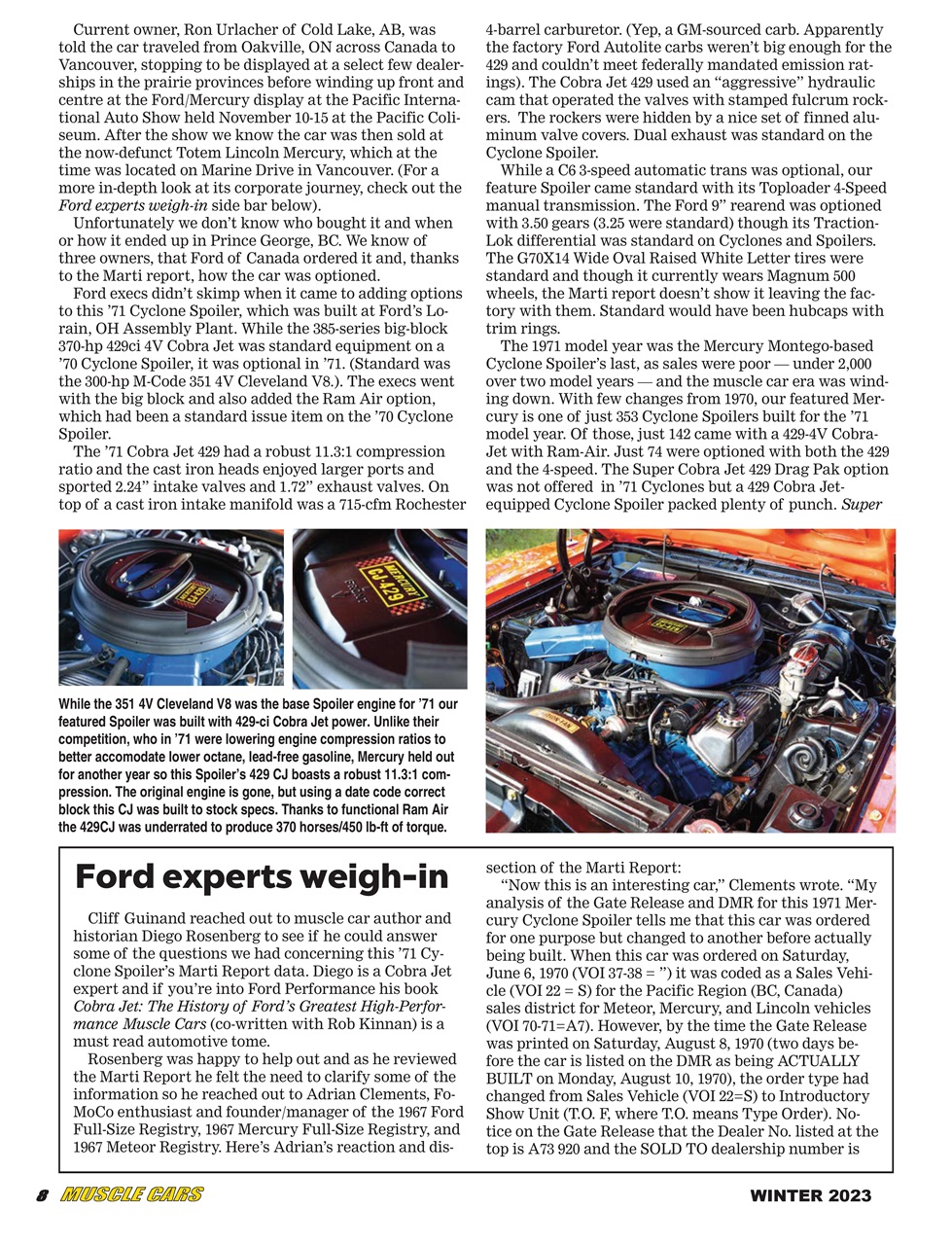 Muscle Cars Preview Pages