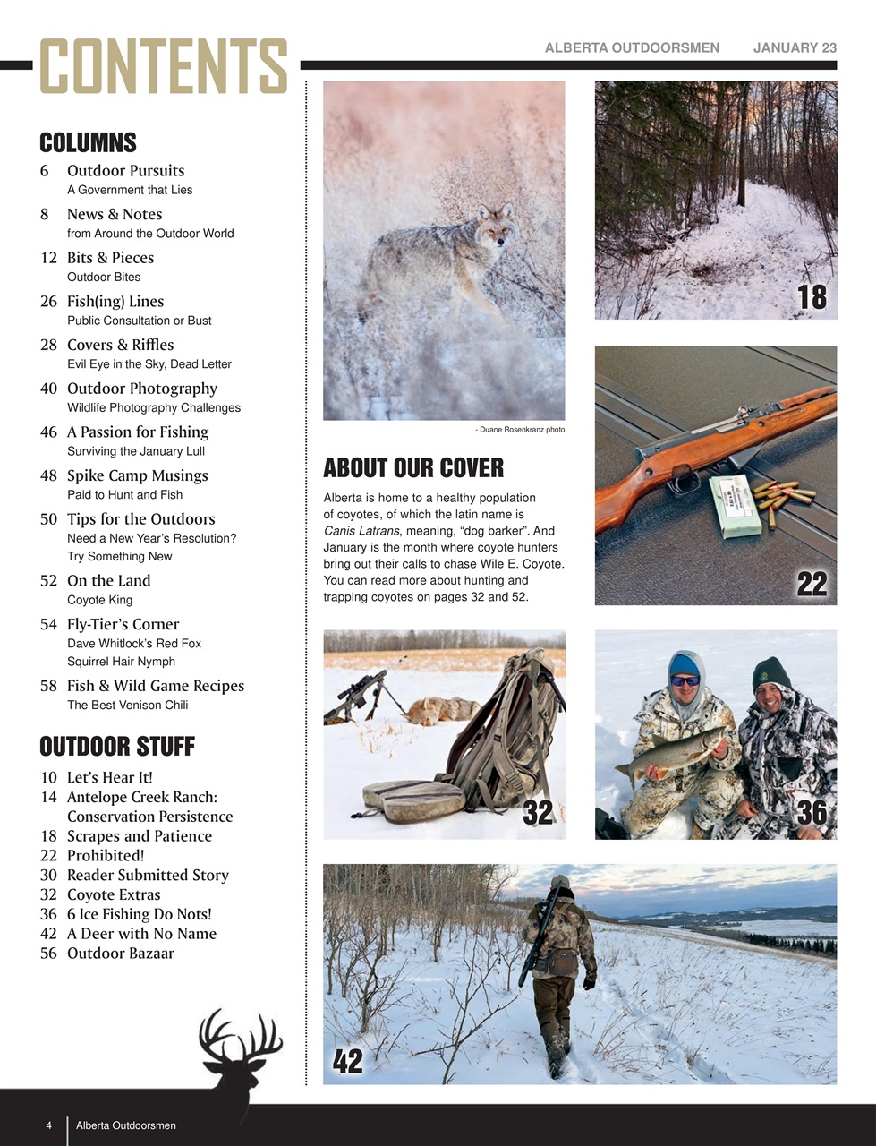 Alberta Outdoors Preview Pages