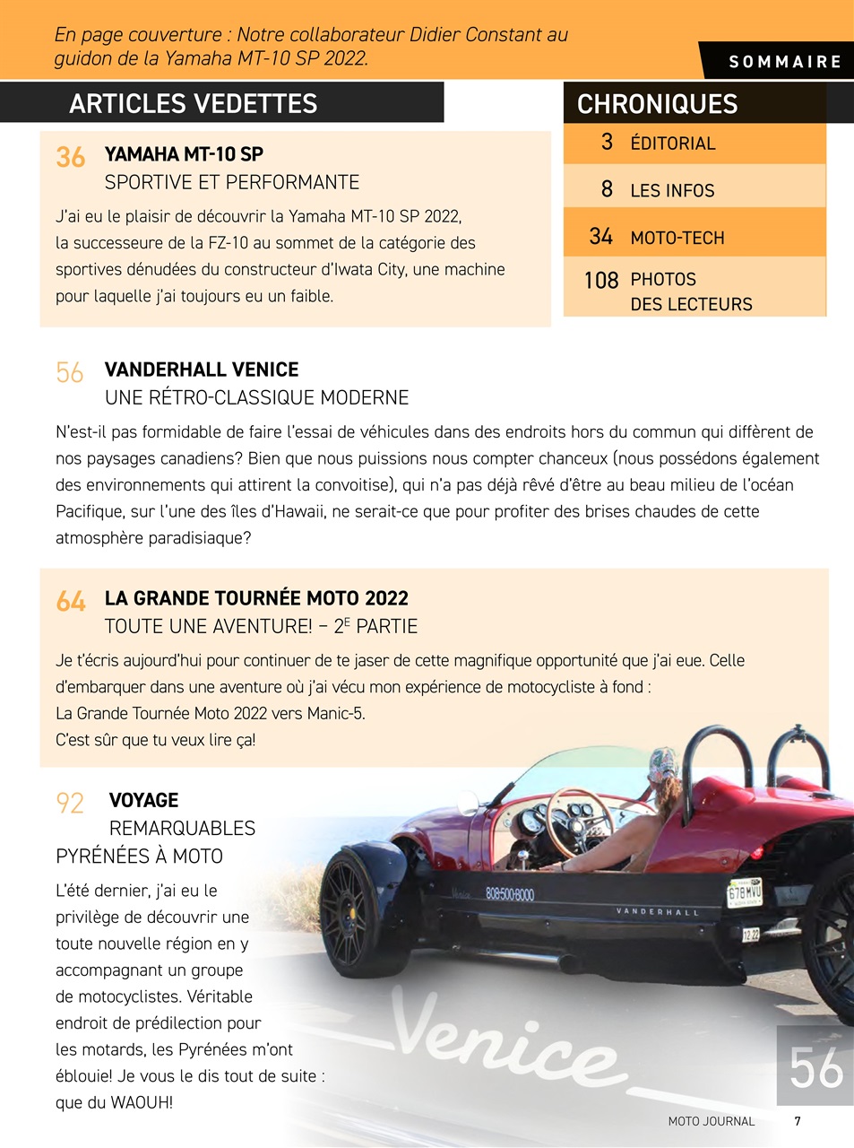 Moto Journal Preview Pages