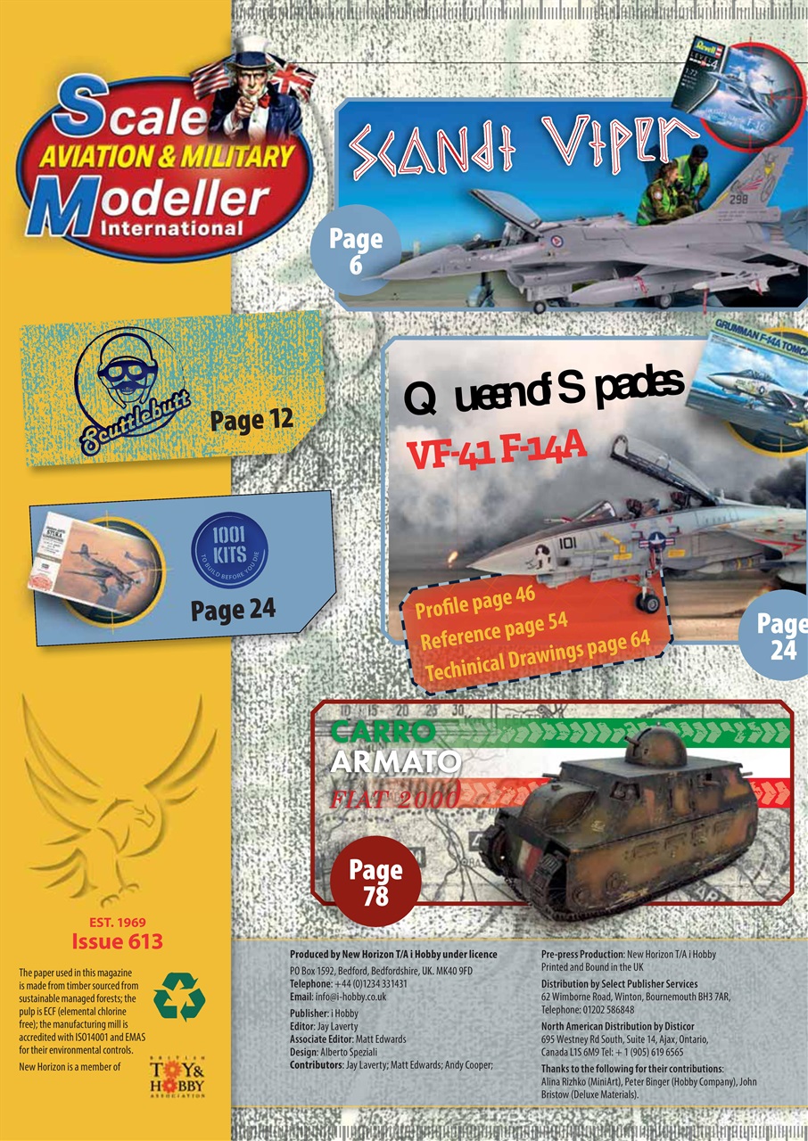 Scale Aviation and Military Modeller International (M) Preview Pages