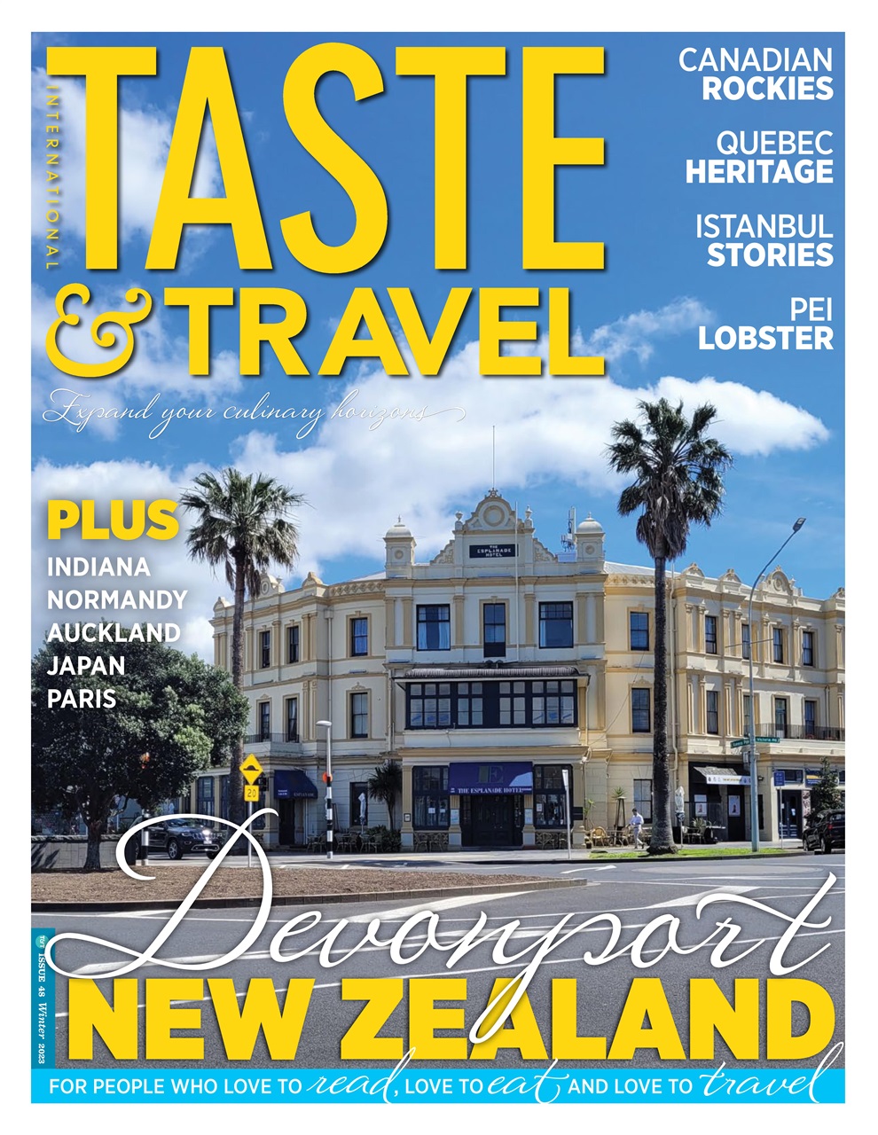 Taste & Travel International Preview Pages