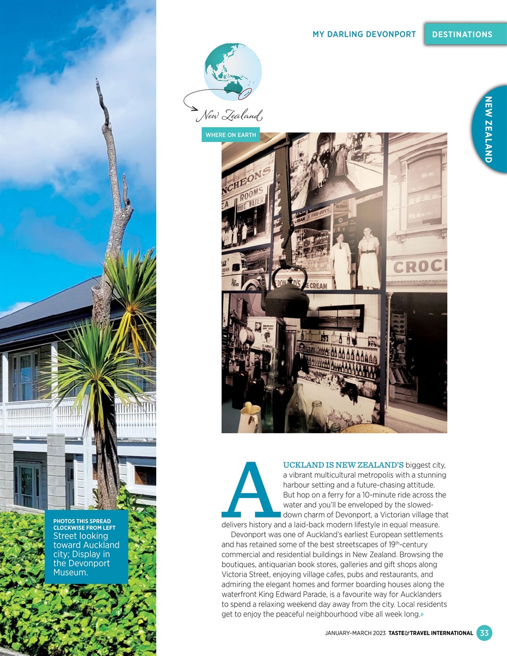 Taste & Travel International Preview Pages