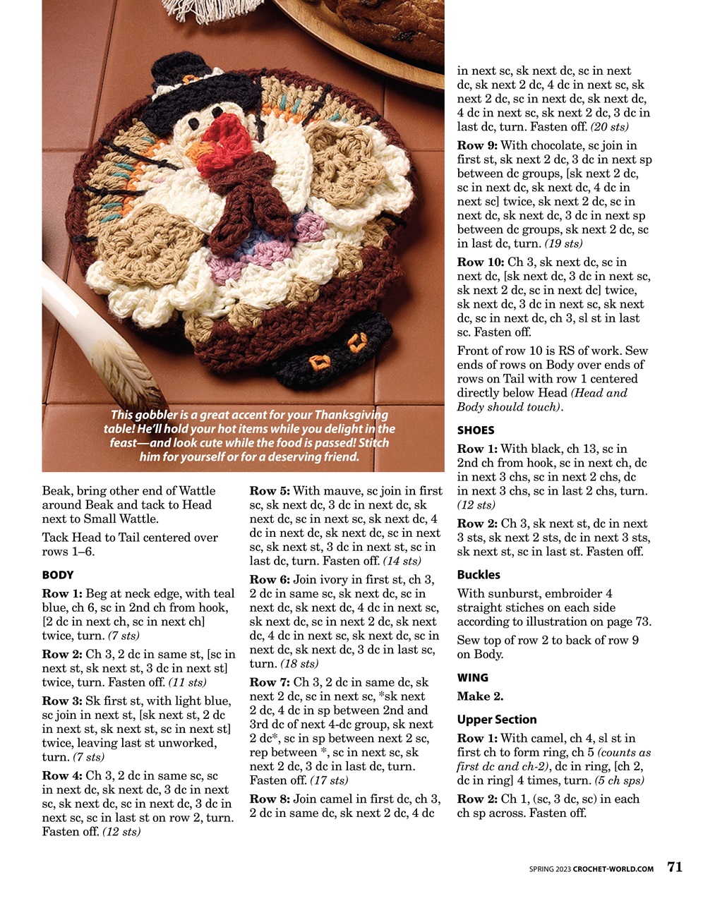 Crochet World Preview Pages