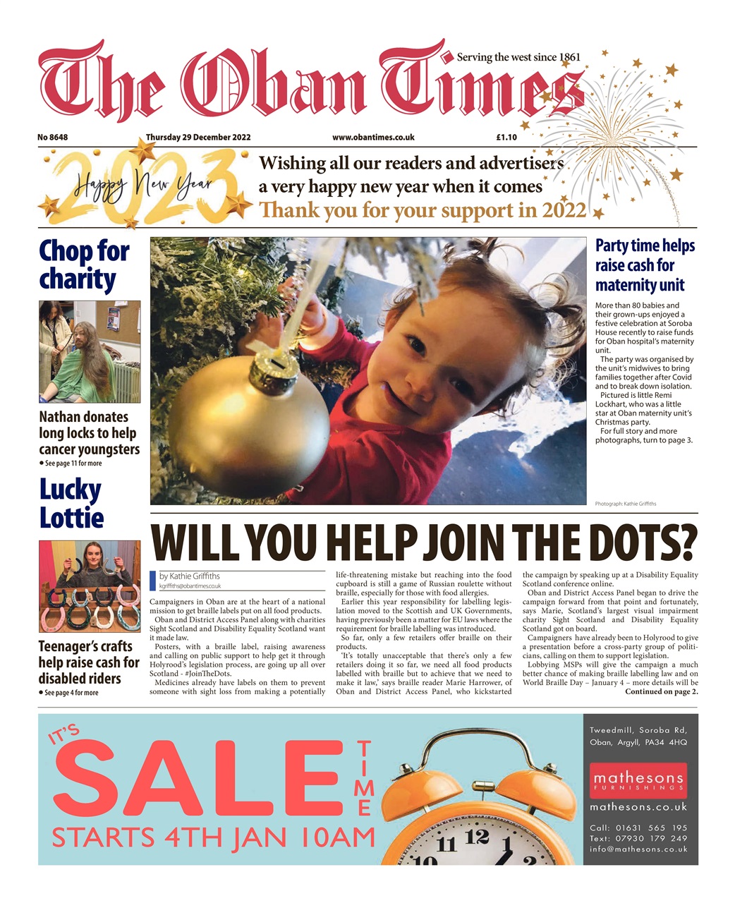 The Oban Times & Lochaber Times Preview Pages