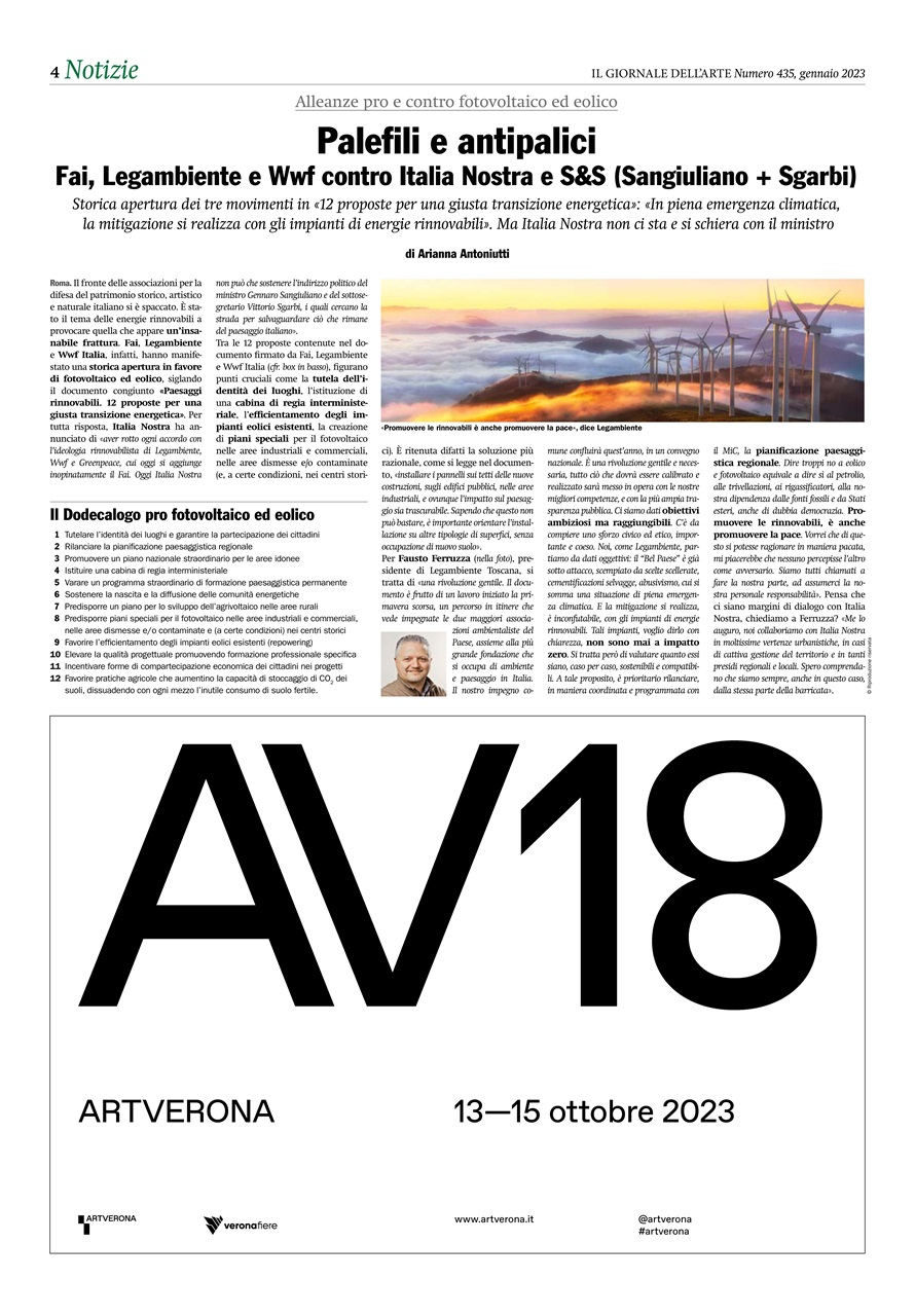 Il Giornale Dell’Arte Preview Pages