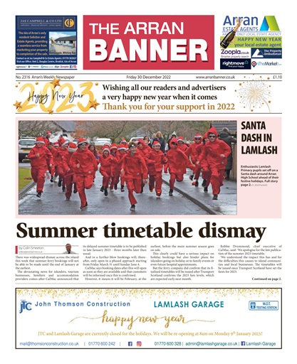Arran Banner issue 