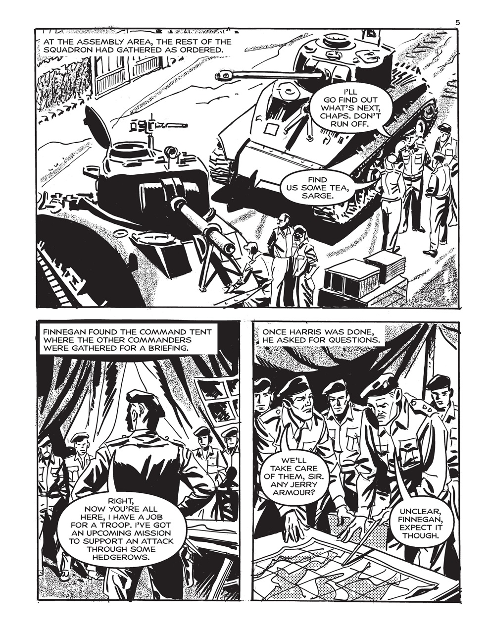 Commando Preview Pages