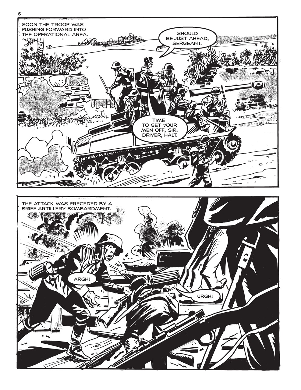 Commando Preview Pages