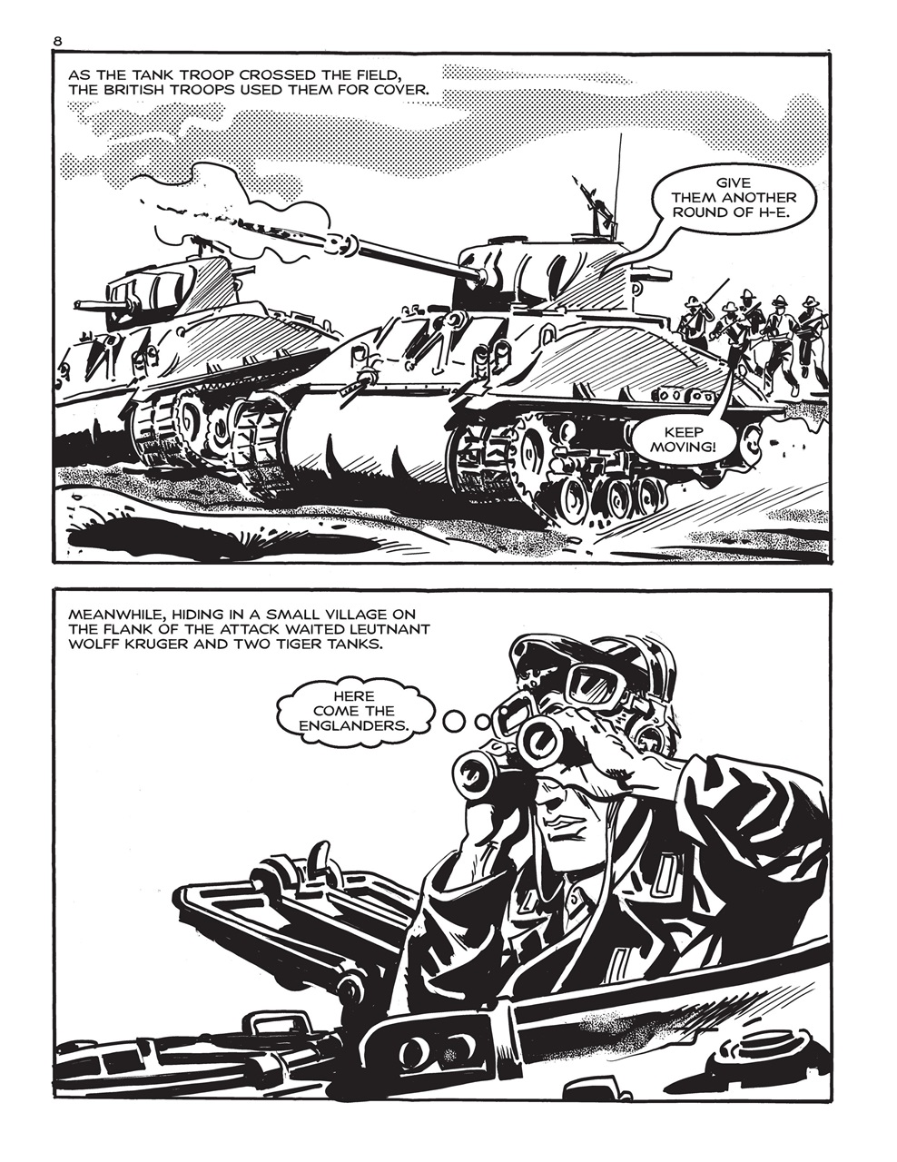 Commando Preview Pages