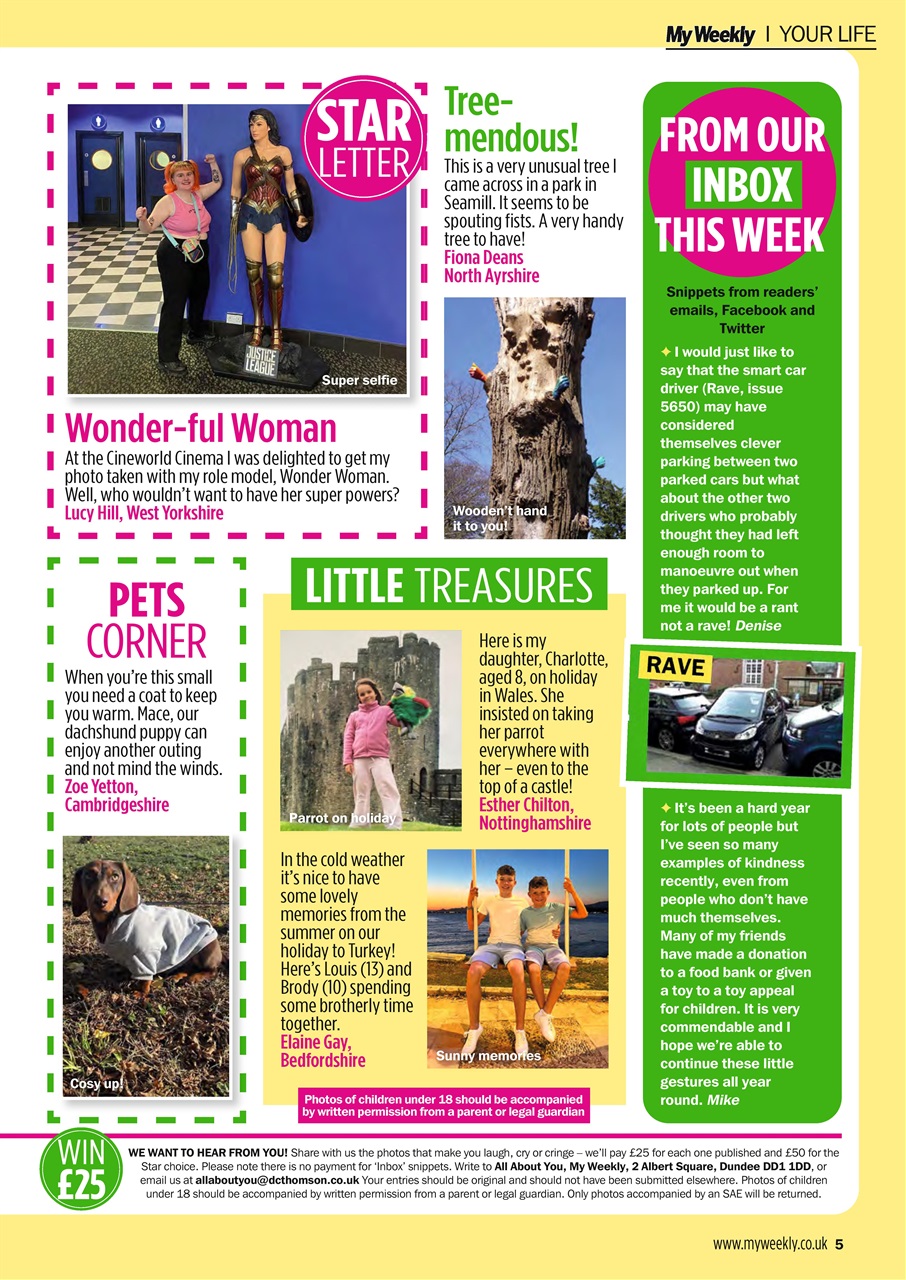 My Weekly Preview Pages