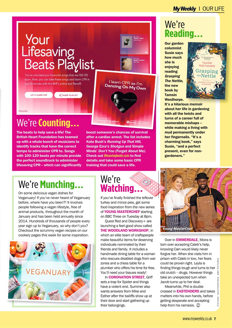 My Weekly Preview Pages