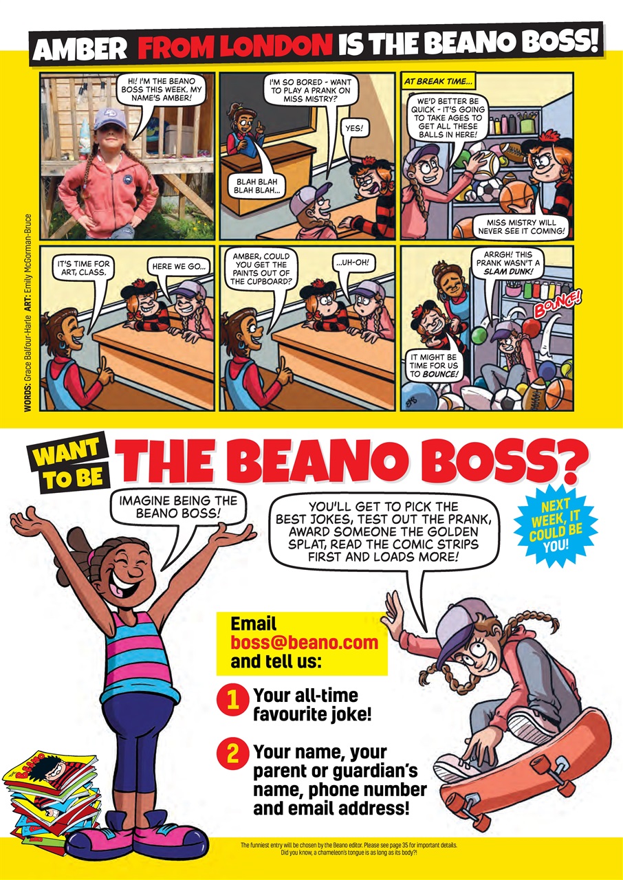 Beano Preview Pages