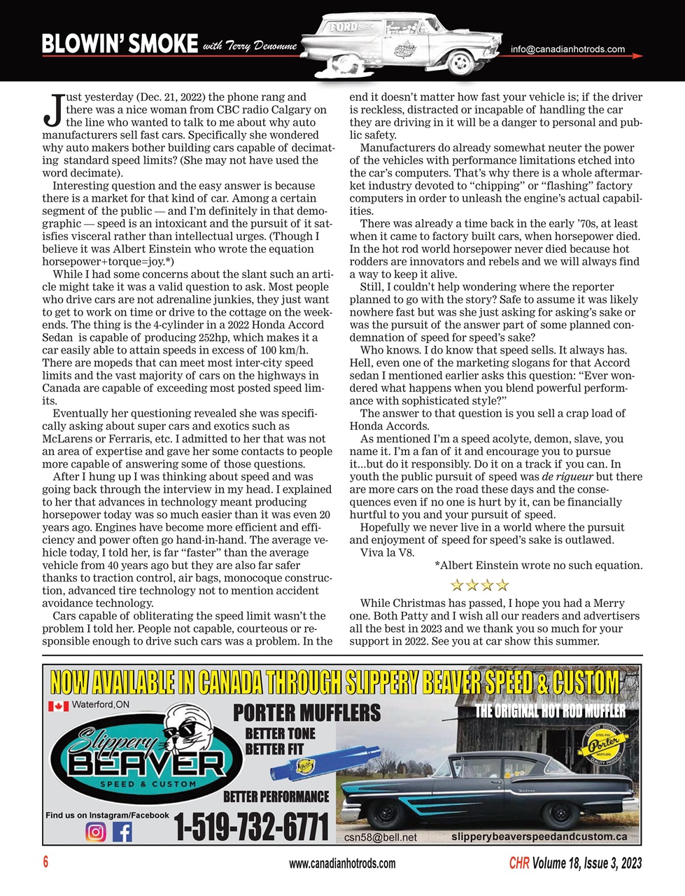 Canadian Hot Rods Preview Pages