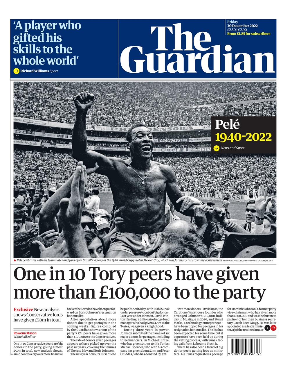 The Guardian Newspaper Preview Pages