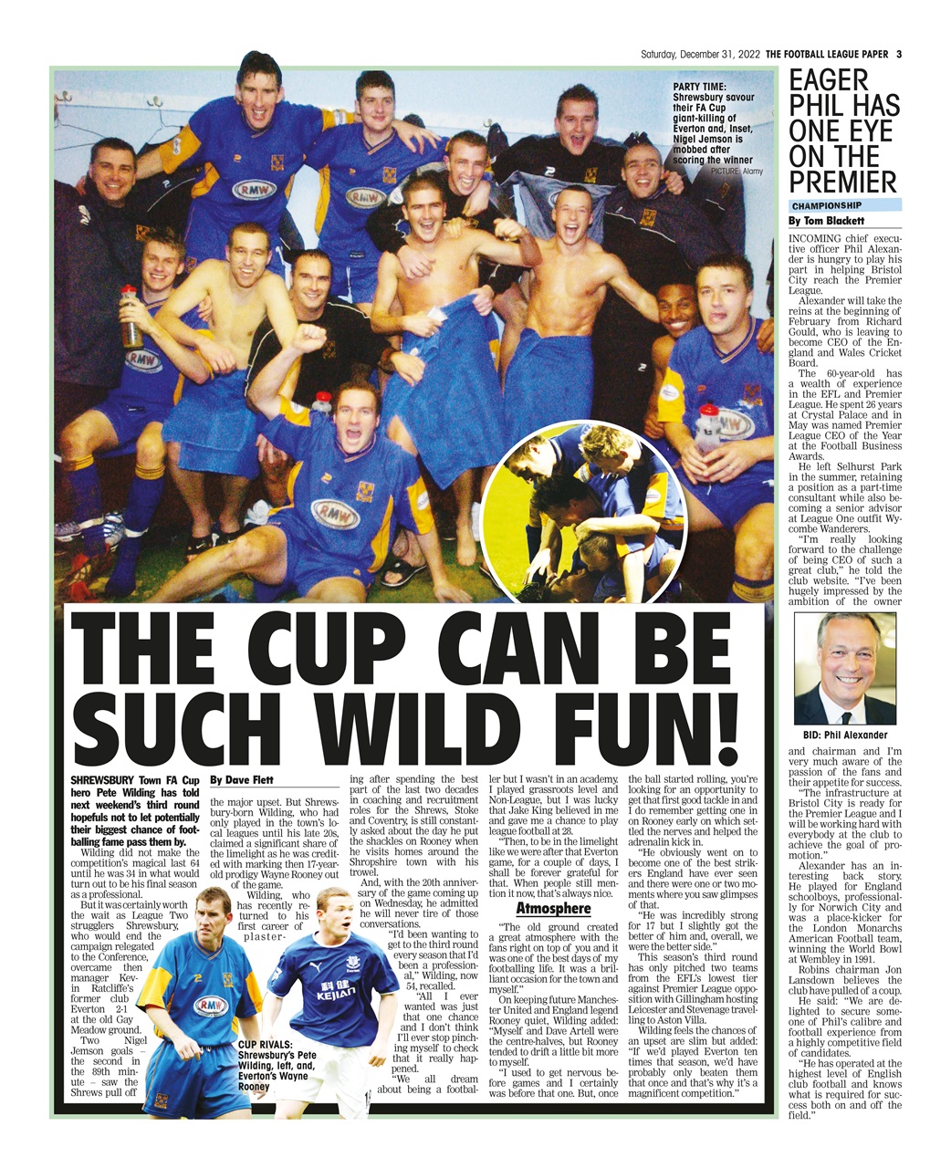 The Football League Paper Preview Pages