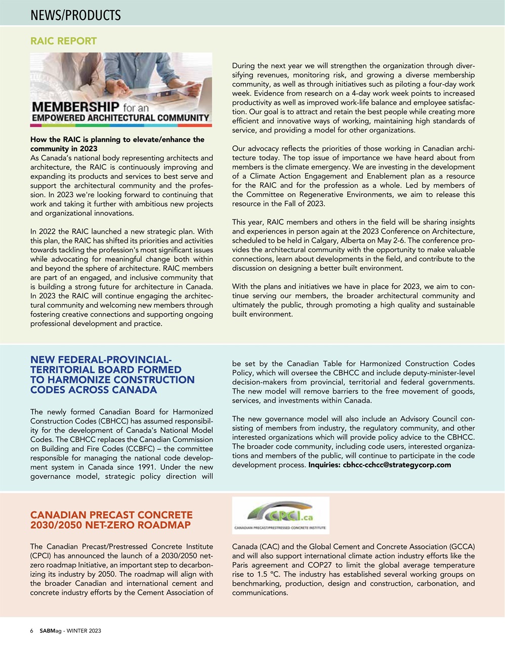 SABMag Preview Pages