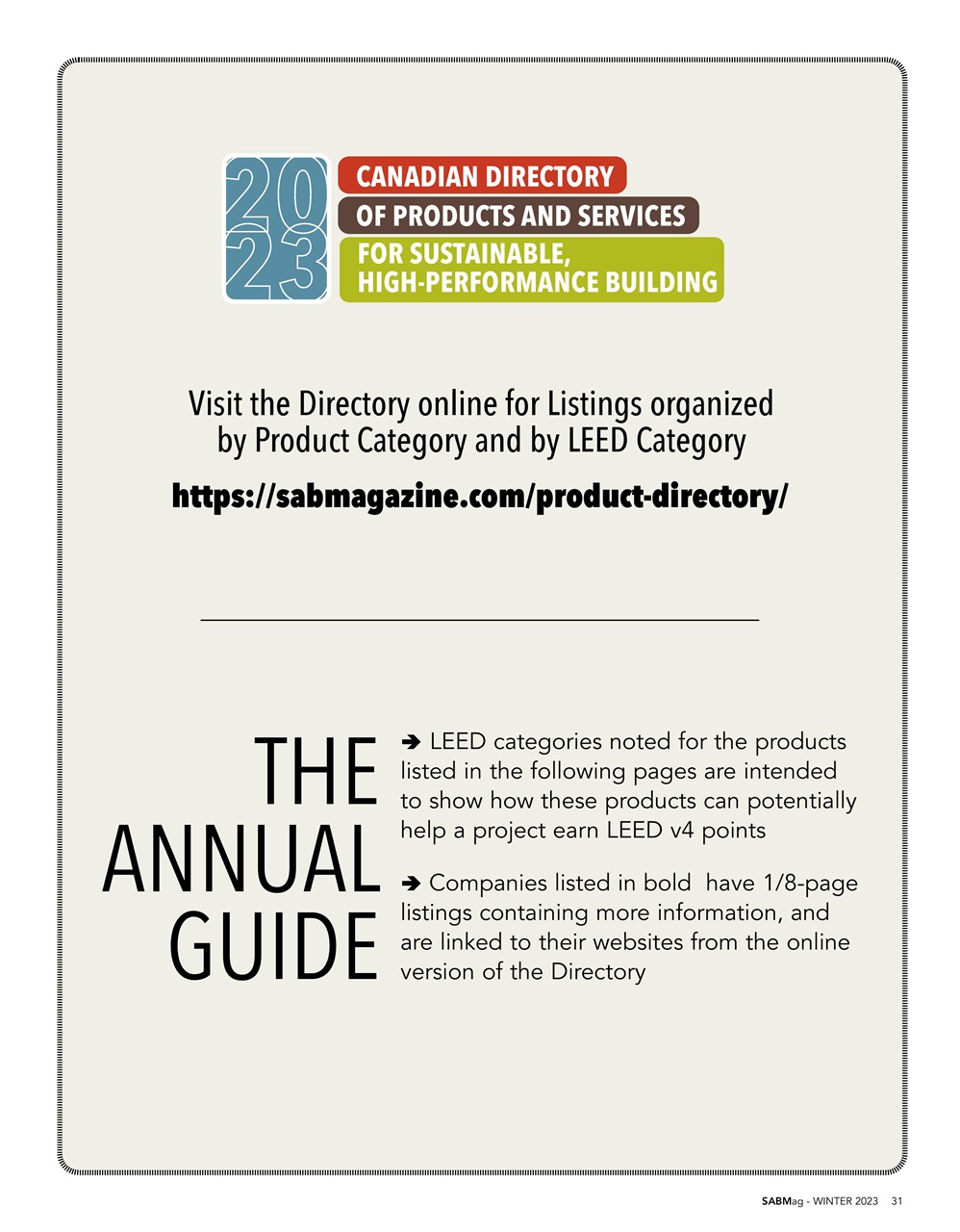 SABMag Preview Pages