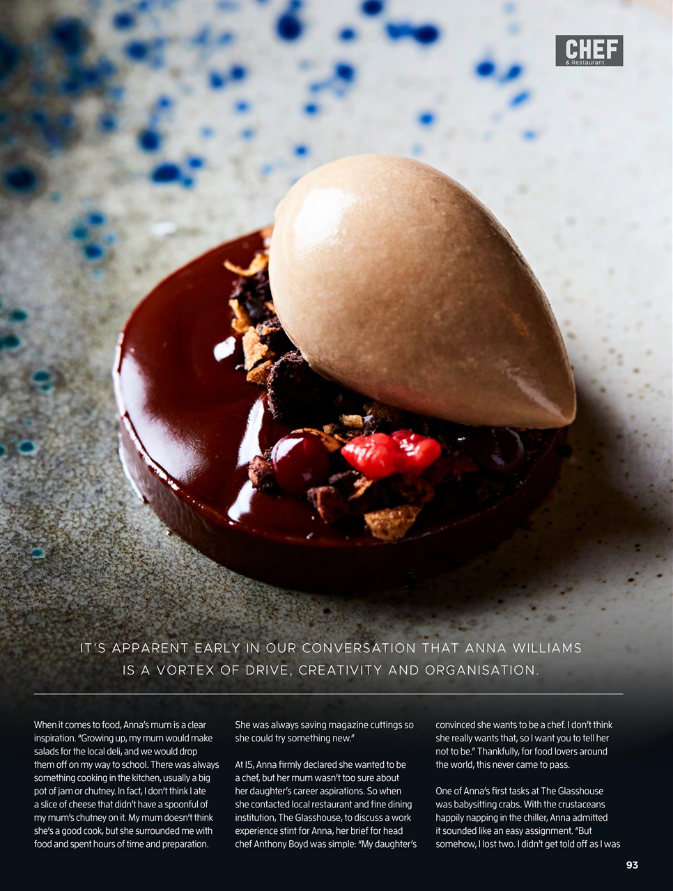 Chef & Restaurant Magazine Preview Pages
