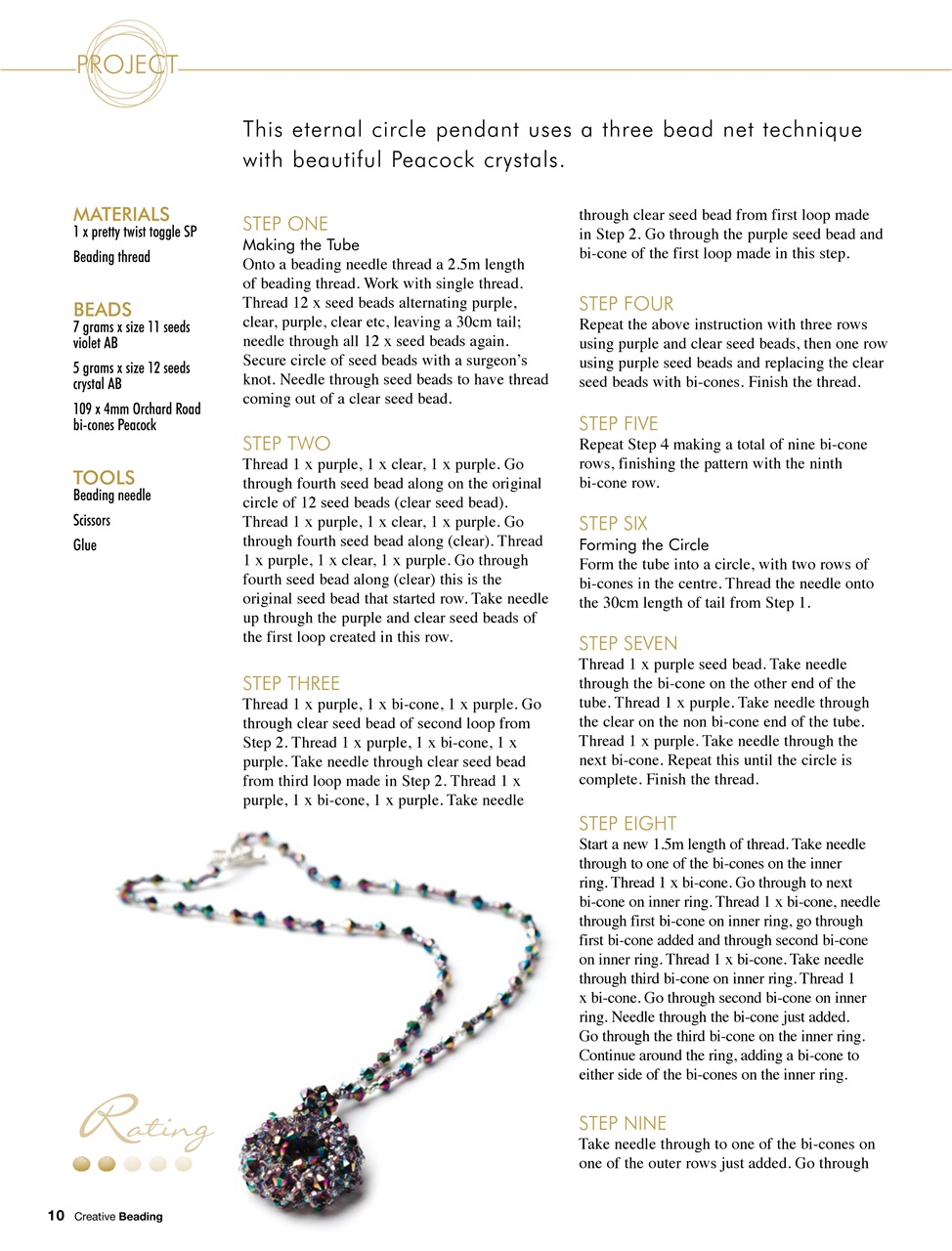 Creative Beading Preview Pages