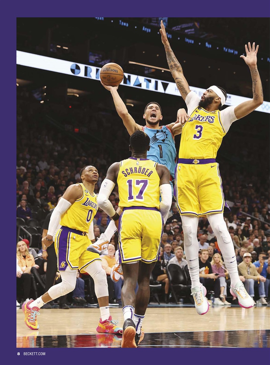 Beckett Basketball Magazine Preview Pages
