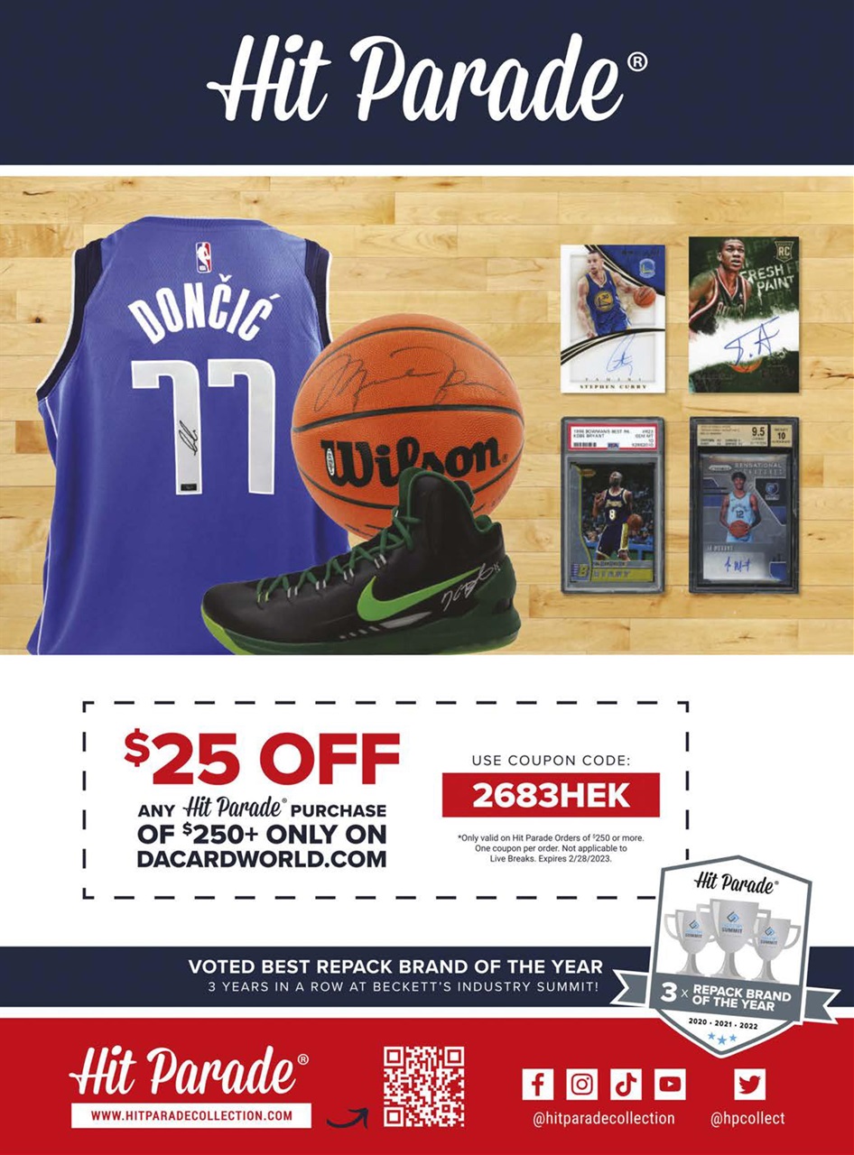 Beckett Basketball Magazine Preview Pages