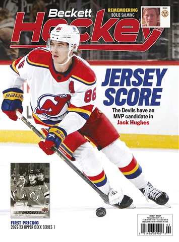 Beckett Hockey Magazine issue February 2023