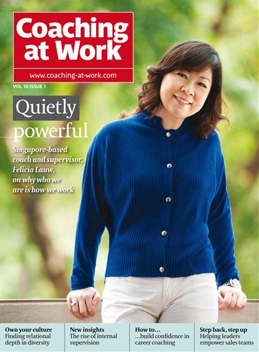Coaching at Work issue 