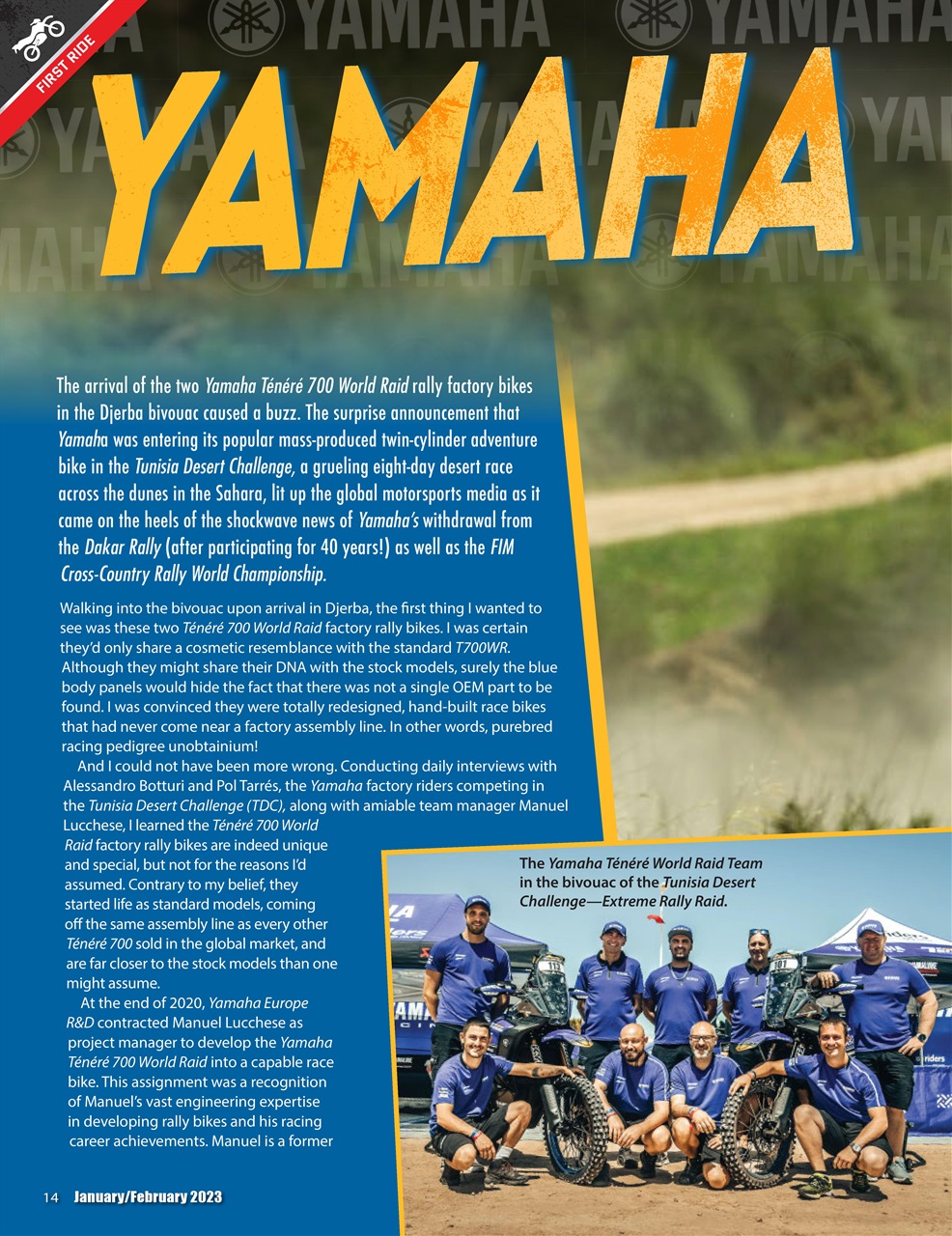 Adventure Motorcycle Preview Pages