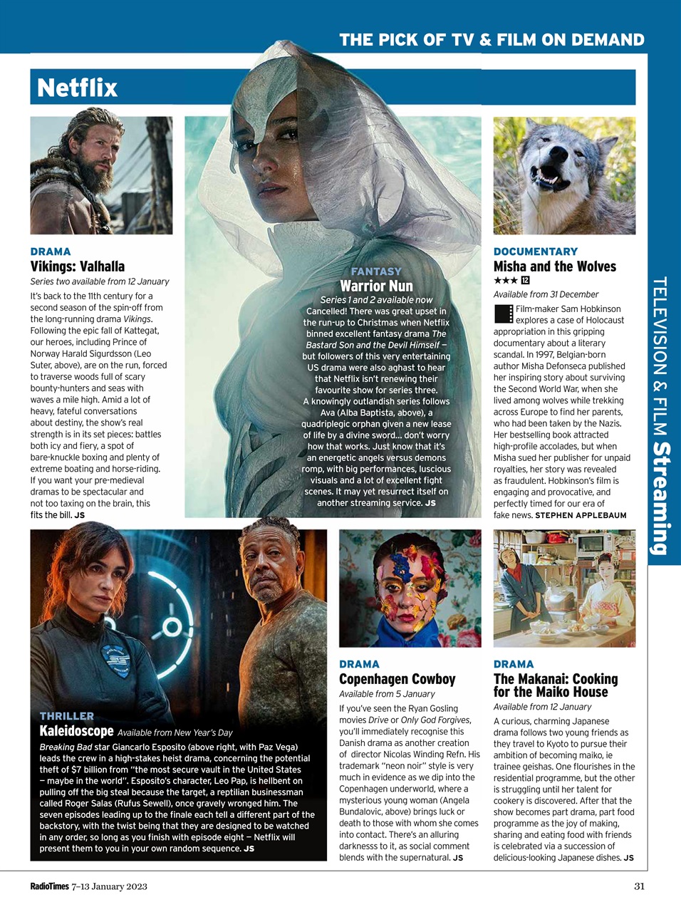 Radio Times Preview Pages