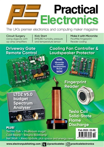 Practical Electronics issue February 2023