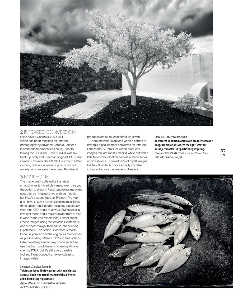 Black+White Photography Preview Pages