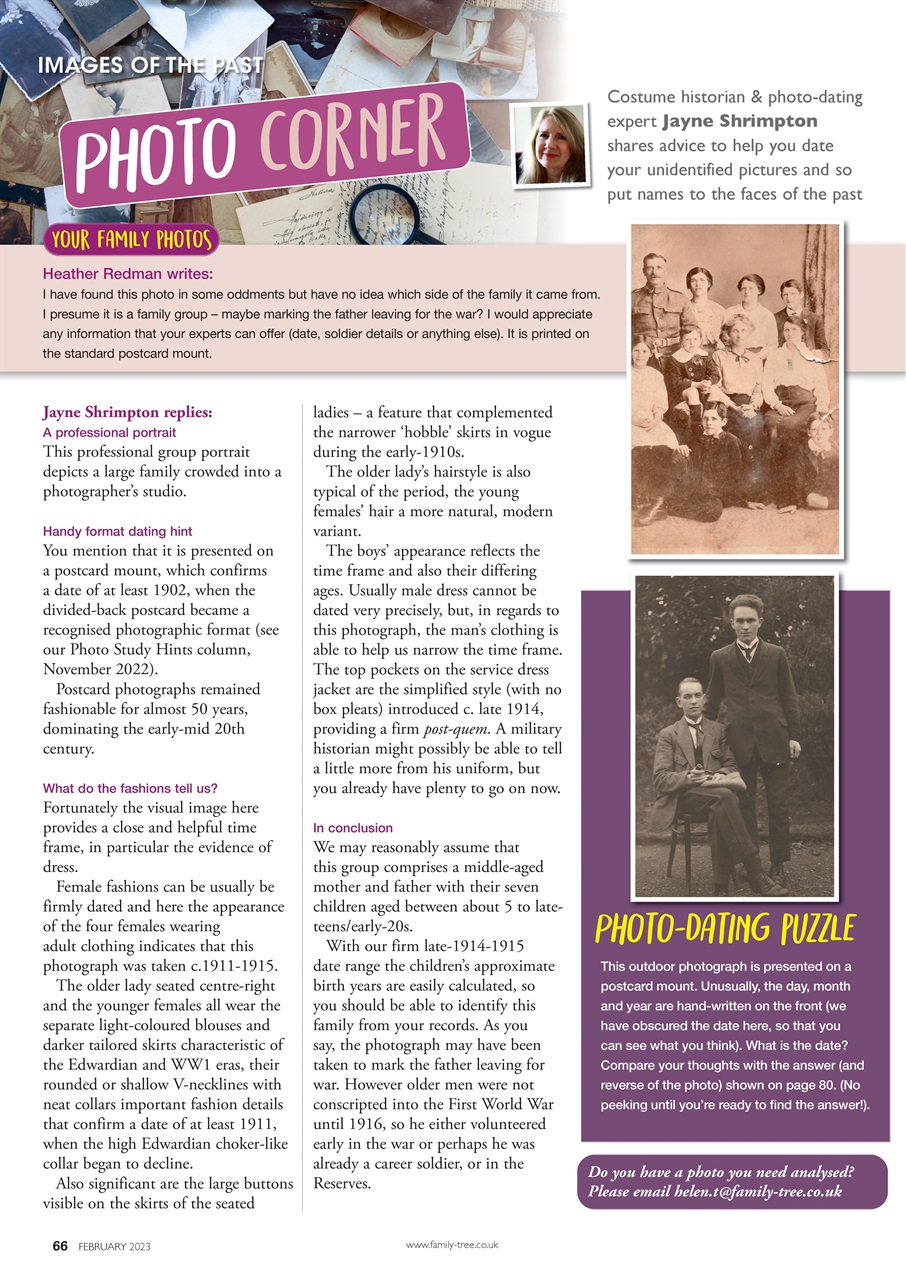 Family Tree Preview Pages