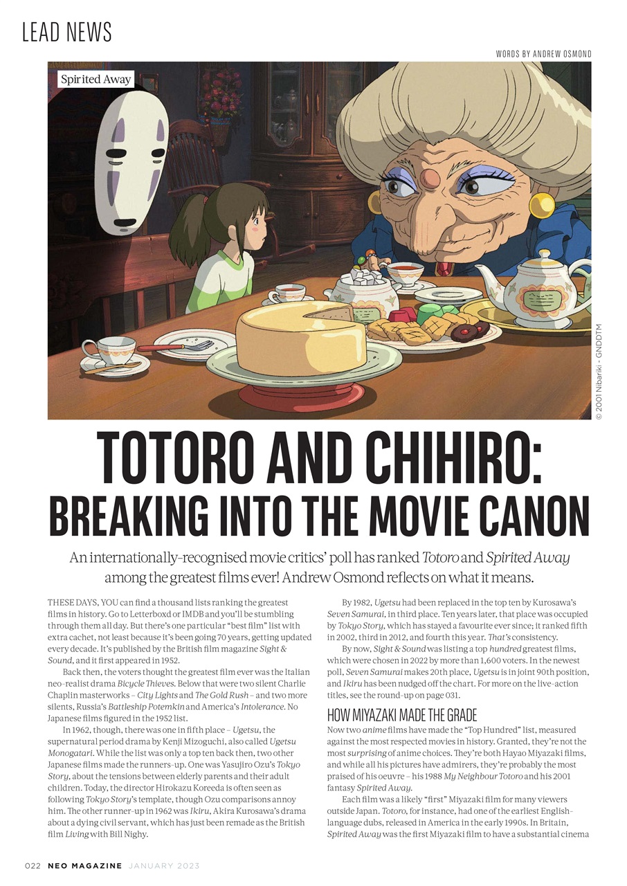 NEO Magazine Preview Pages