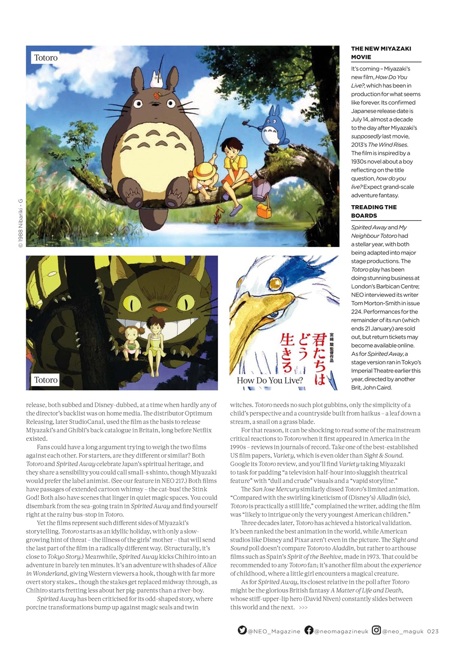 NEO Magazine Preview Pages