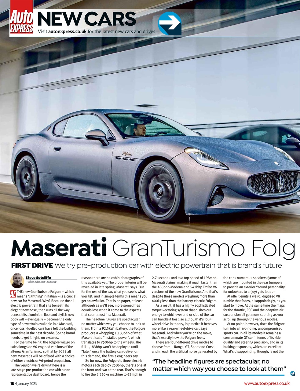 Auto Express Preview Pages