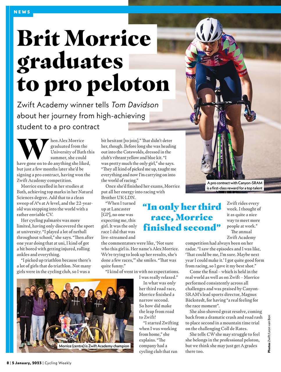Cycling Weekly Preview Pages