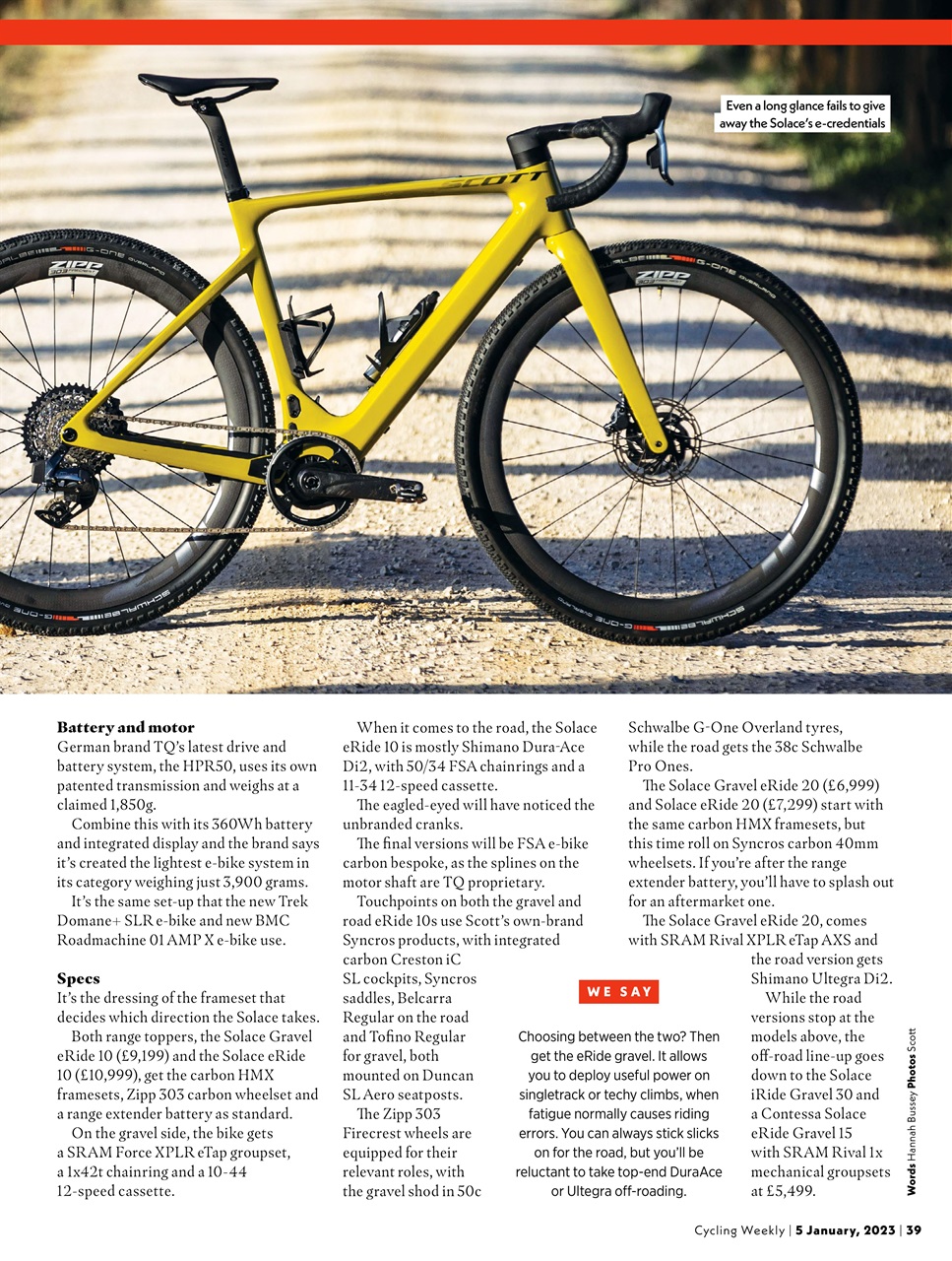 Cycling Weekly Preview Pages