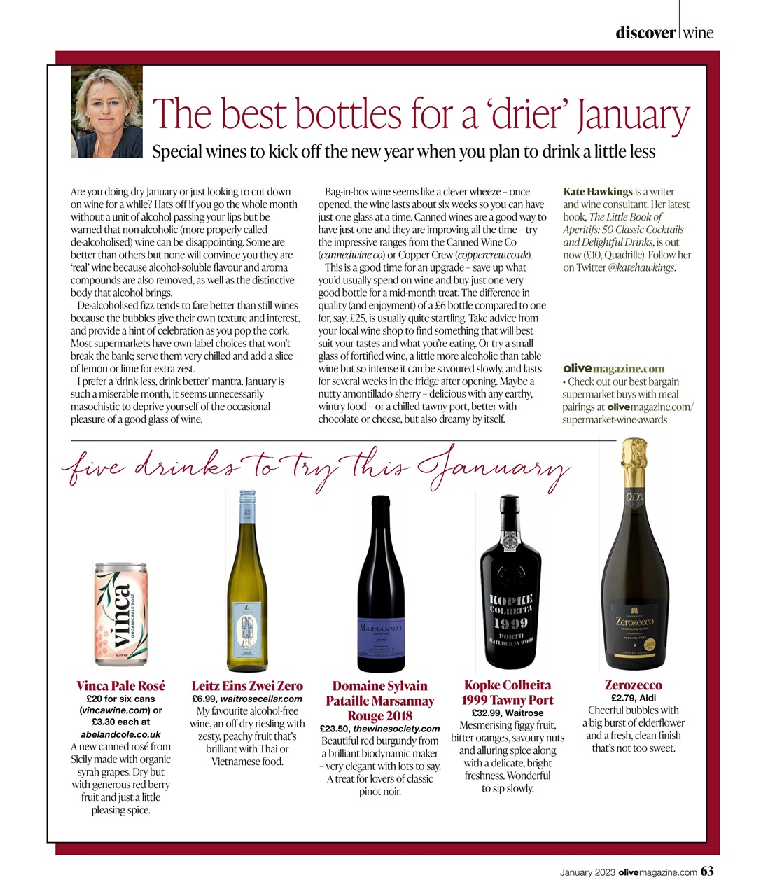 Olive Magazine Preview Pages