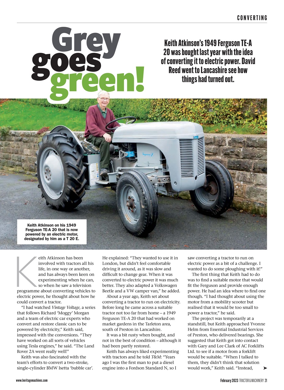 Tractor & Machinery Preview Pages