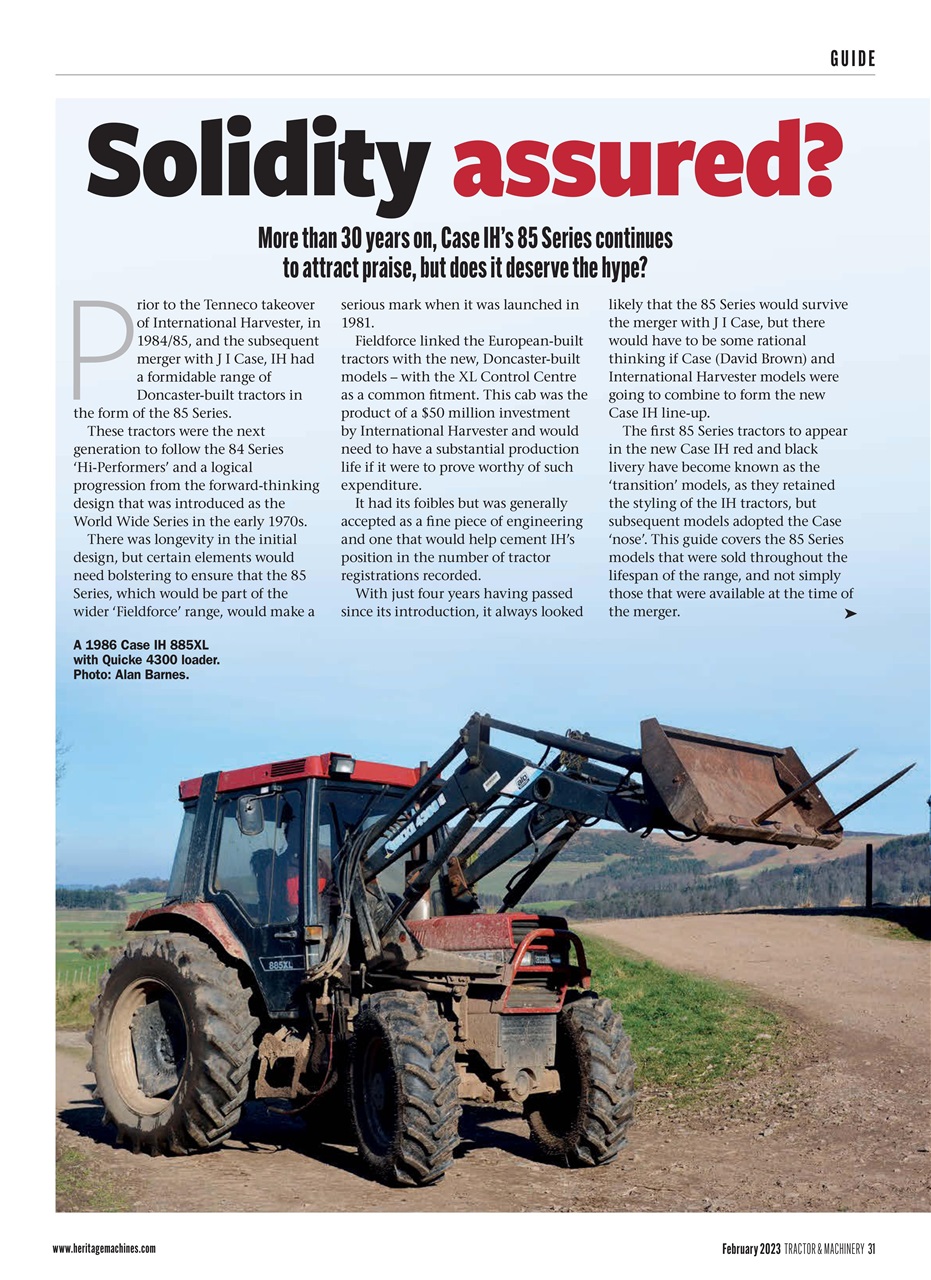 Tractor & Machinery Preview Pages