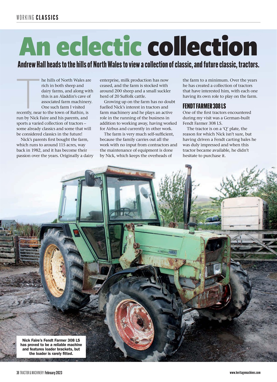 Tractor & Machinery Preview Pages