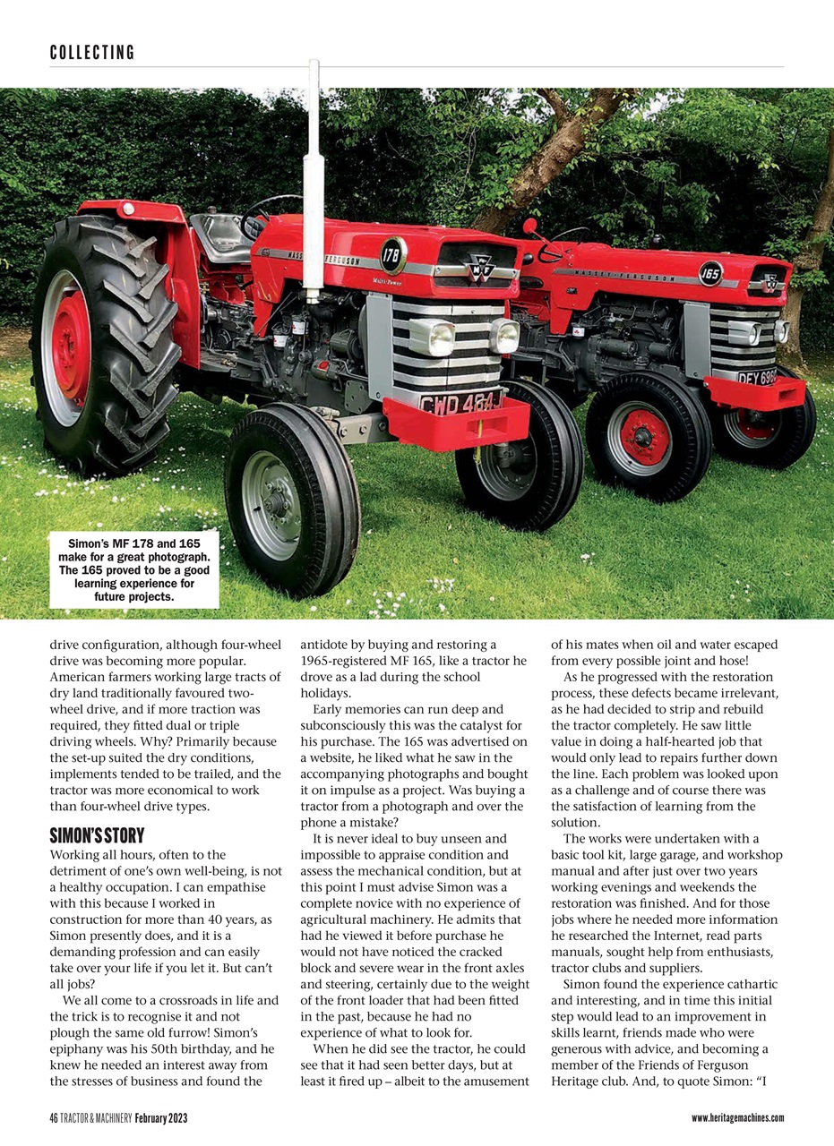 Tractor & Machinery Preview Pages
