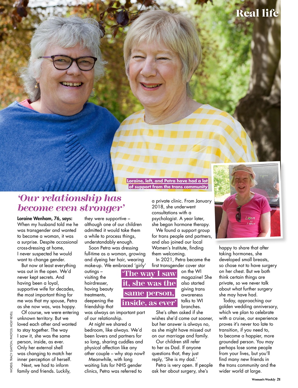 Woman's Weekly Preview Pages