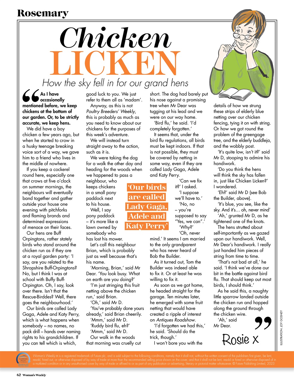 Woman's Weekly Preview Pages