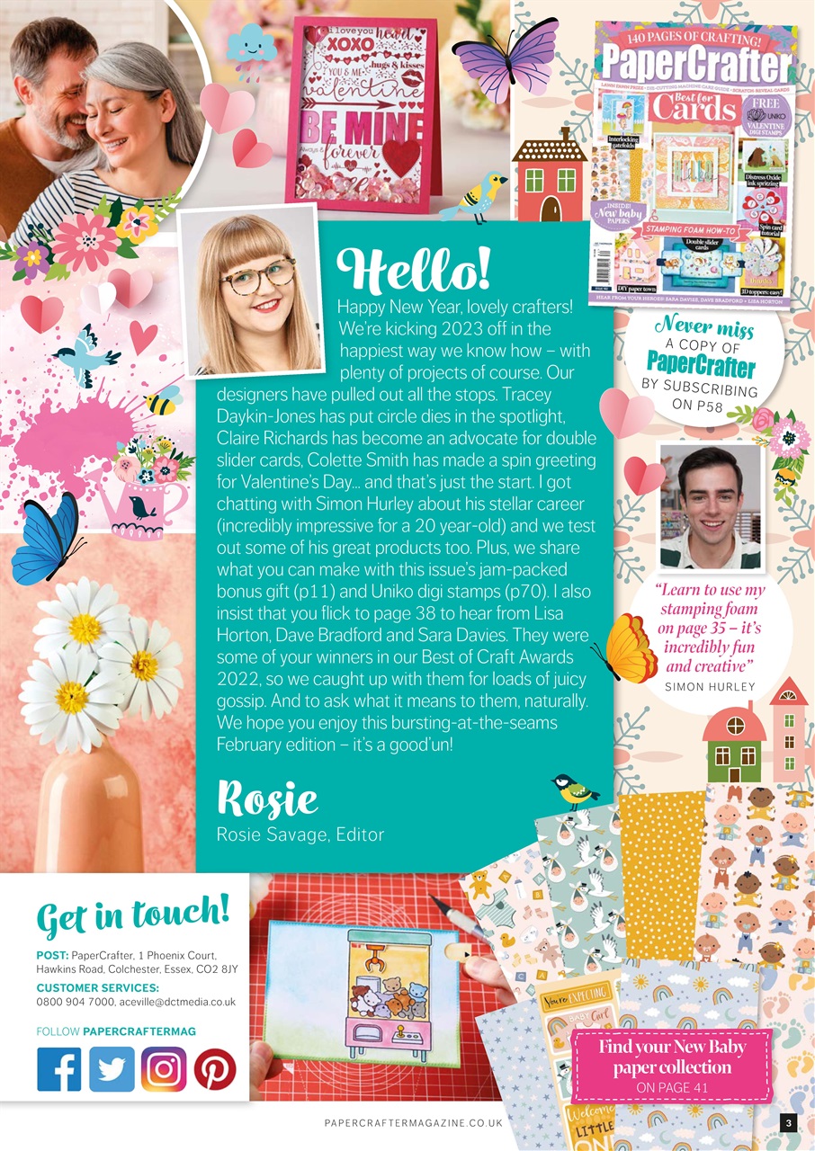 PaperCrafter Preview Pages