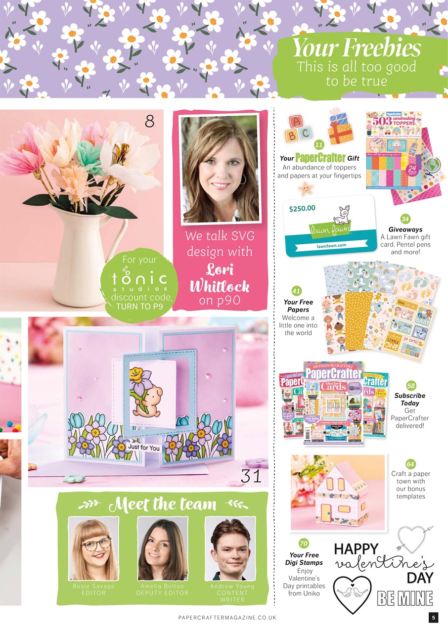 PaperCrafter Preview Pages