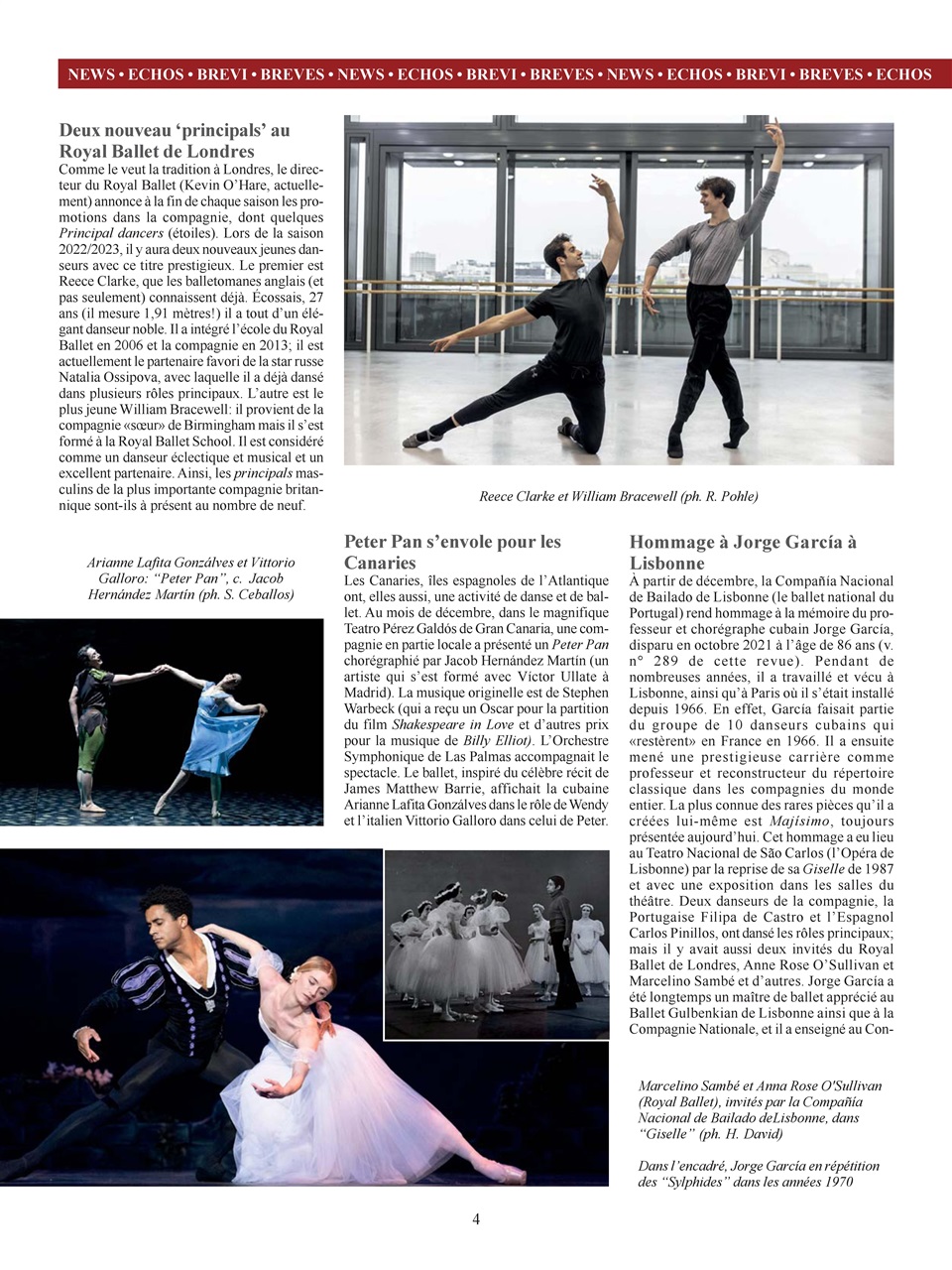 BALLET2000 Édition France Preview Pages