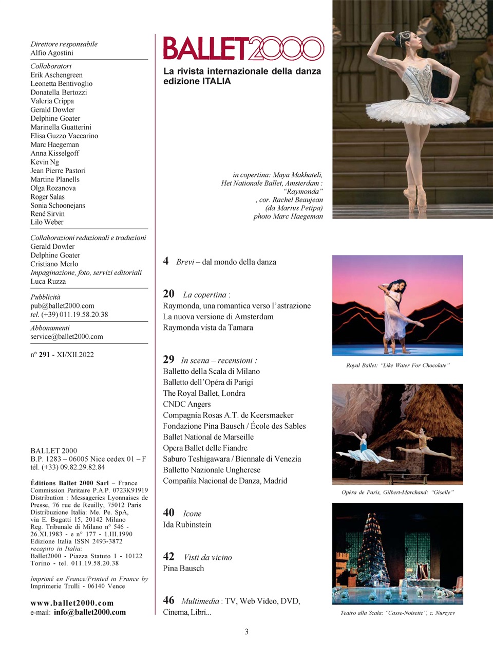 BALLET2000 Edizione Italia Preview Pages
