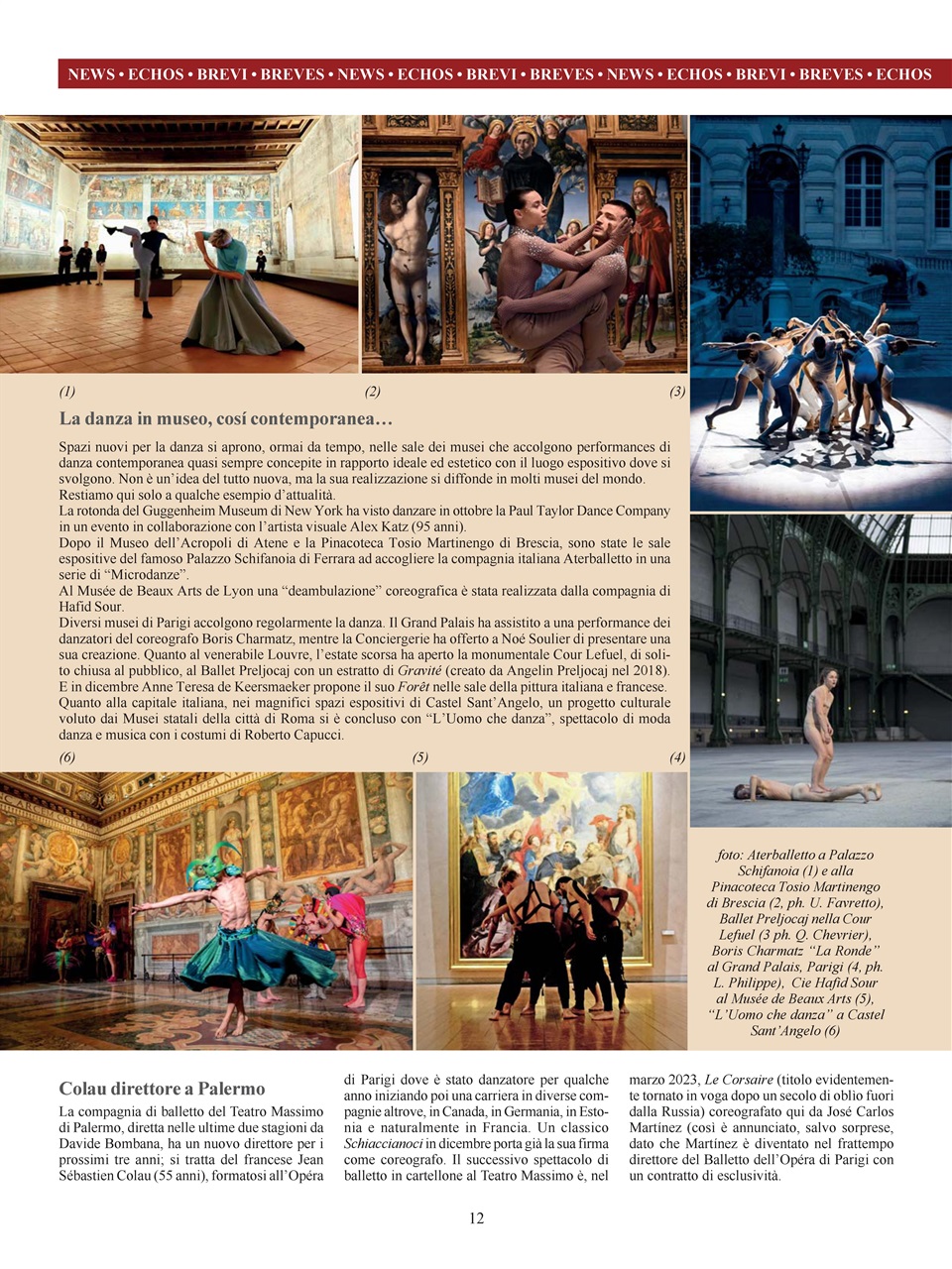 BALLET2000 Edizione Italia Preview Pages