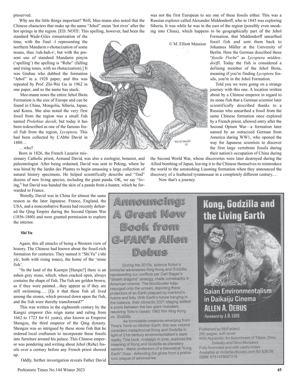 Prehistoric Times Preview Pages